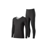 BaiNian Комплекты одежды: Фотиния Серый [Шелк Шерсть - Подходит для 0°~15℃]