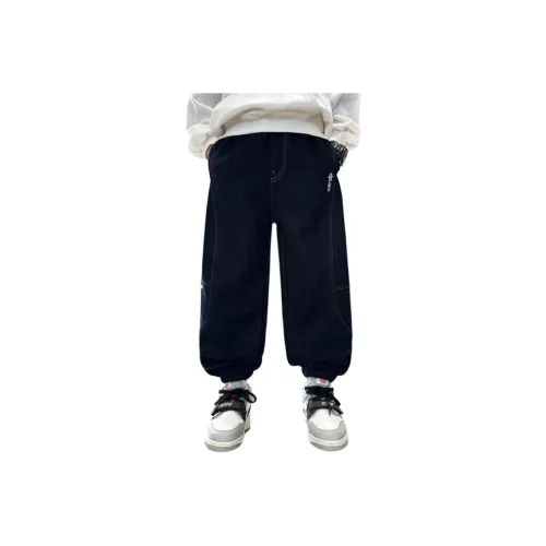 BIG WASP Темно-дженсовый синий Kids Джинсы