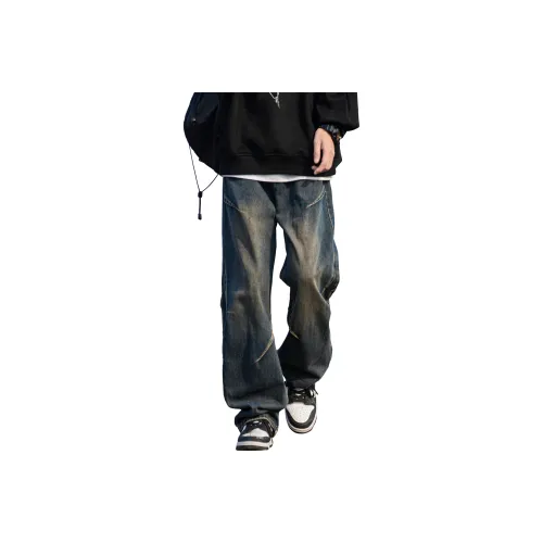 JUNGLE PANDA Унисекс Джинсы