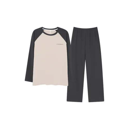 FENTENGCARE Абрикос Мужской Пижамный Комплект