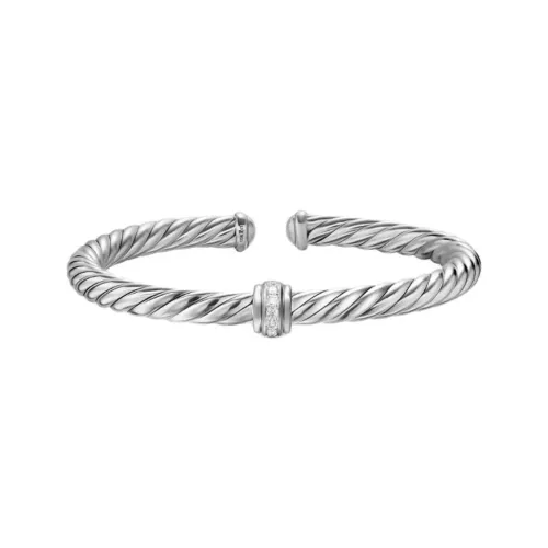 David Yurman Серебряный Браслеты Женские Серебряный