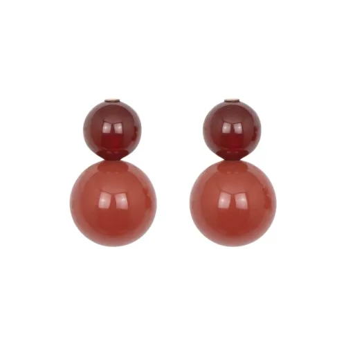 Серьги Jennifer Behr Женские Бордовые