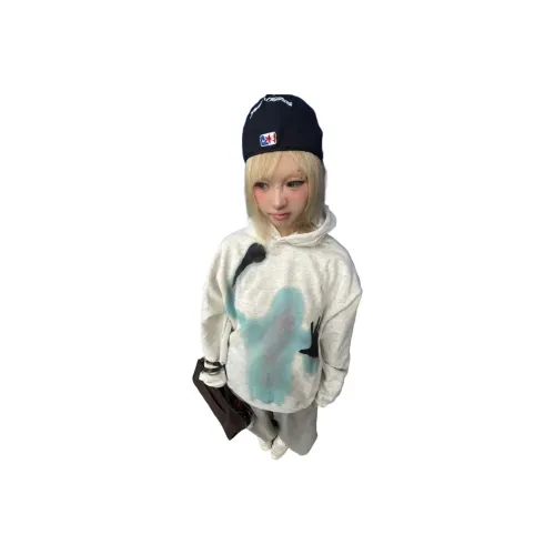 PAZZO Основные ЦВЕТЫ Модели Одежды - Белый и Серый Женские Свитшоты