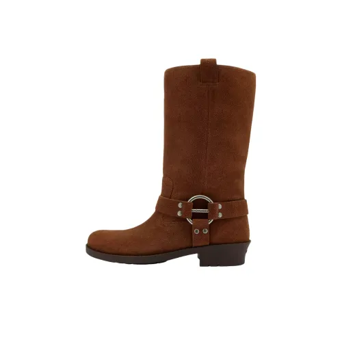 COACH Harness Ботильоны 3 см Женские Коричневый