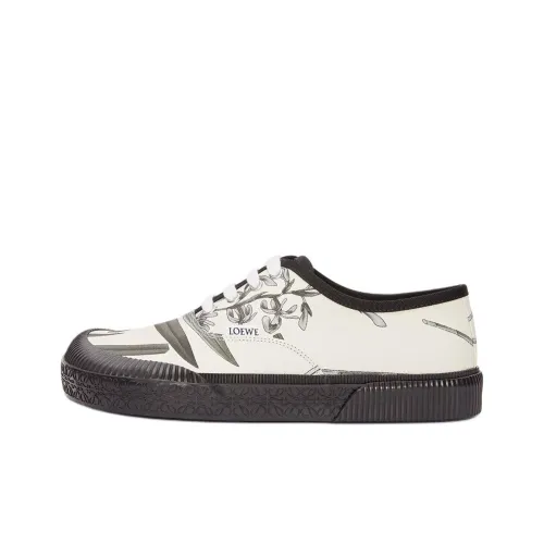 LOEWE Terra Vulca Low Топ Кеды Мужской Зеленый