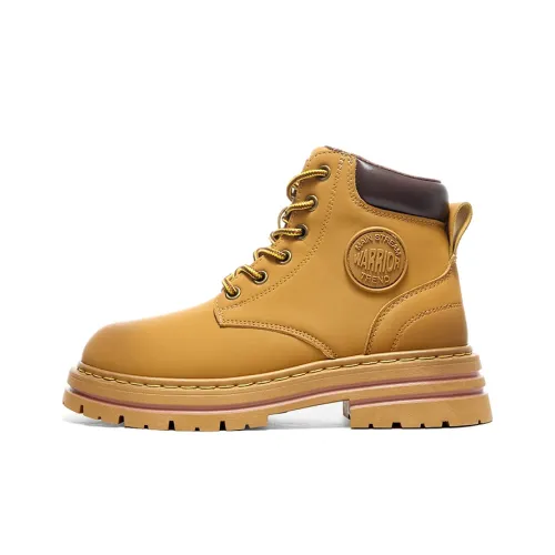 Warrior Короткий Мартин Boot Унисекс Земляной Желтый