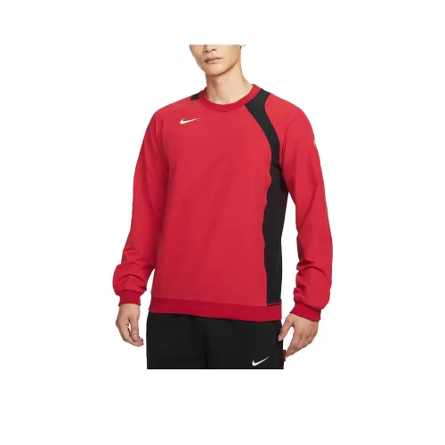 nike Total 90 Фитнес-красный Черный Парусный белый Мужские Свитшоты