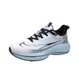 5023-1 Белый Синий Флис-На подкладке