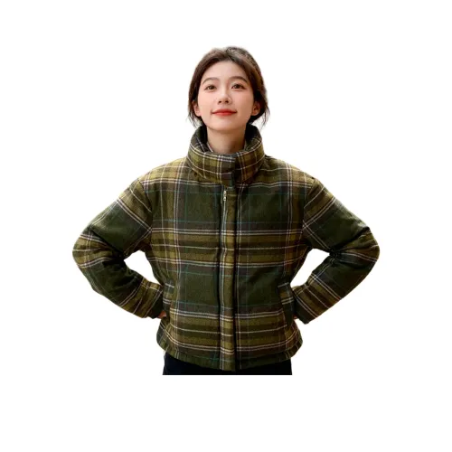 MTHE Армейский зеленый Женские пуховики