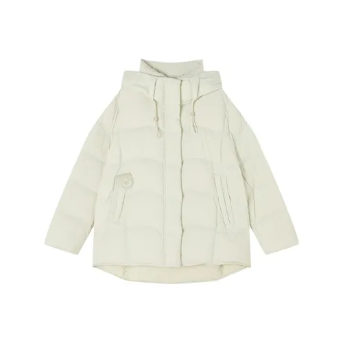 XIANGYING Кремовый Белый Зеленый Женский Пух