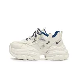 Бежевый темно-синий