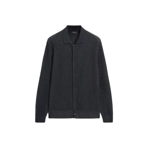 Massimo Dutti Синий Мужской Трикотаж