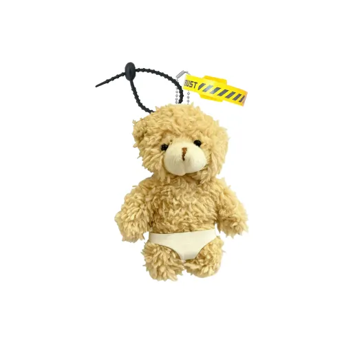 AIZIYUO Супер милый молочно-чайный плюшевый медведь подвеска 13 см длина тела