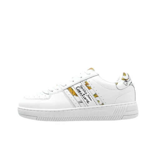 VERSACE JEANS COUTURE Низкие Кроссовки для скейтбординга Женские Белые