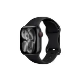 Чёрный [Официальный силиконовый ремешок]