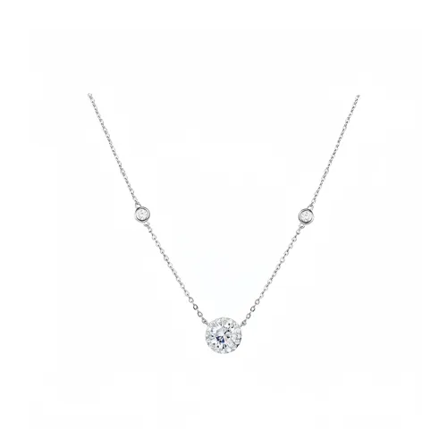 Fengyun Pavilion Цветное стекло Нефритовые ожерелья Женские