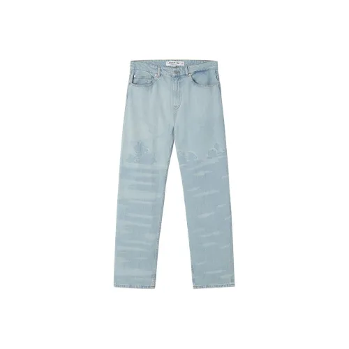 Lacoste MKU Светлый Деним Мужские Джинсы