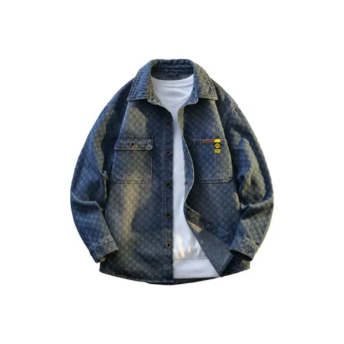 PULUSHIDUOTEMENGDE Denim Jacket Unisex
