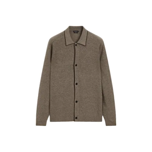 Massimo Dutti Коричневый Мужской Трикотаж