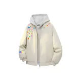 Экрю [MY1099 Хлопковый пуховик](С подарками Высококачественный Белый Фотиния Серый Свитшот)