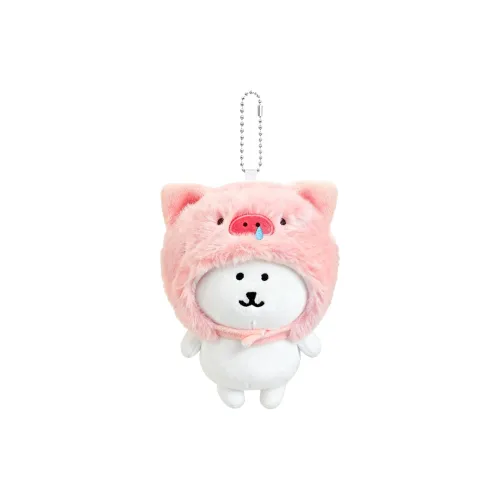 Miniso x Chiikawa Смешной Медведь Значок Поросенок Трансформация Головной Оборудование Украшение Плюшевый Брелок 9 см Рекомендуемая Высота