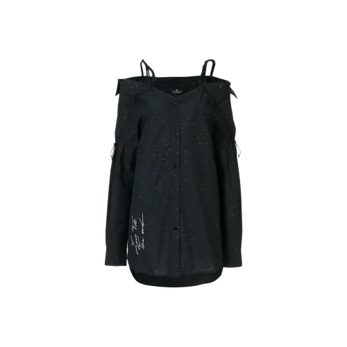 Marcelo Burlon COUNTY OF MILAN Длинное платье с длинными рукавами Женское