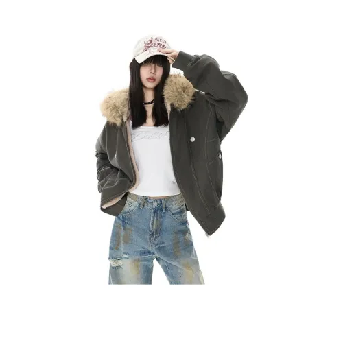 BEAR UNION Хлопковый пуховик унисекс