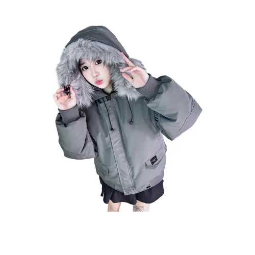 TR Серый Унисекс Пуховики