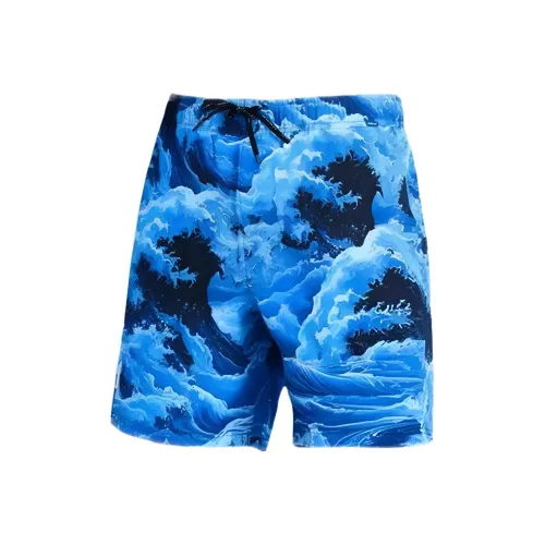 ZOKE Синий Wave 125608216 Мужские Плавательные шорты