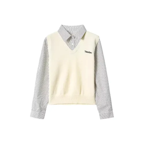 IUNOP Трикотажная ткань Жилет Топ Женские