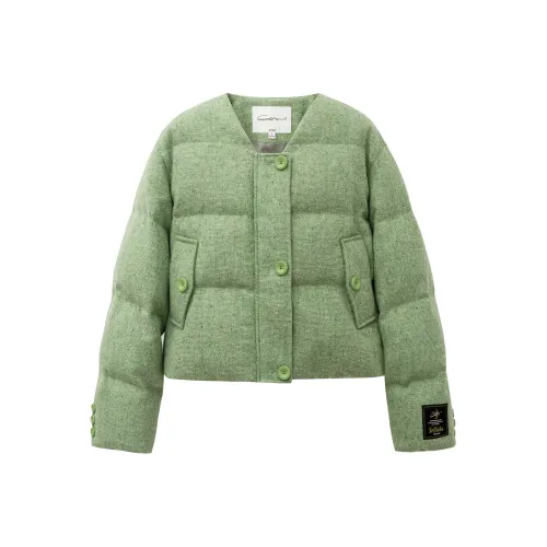 Self Who Mint Green Women's Down Jackets