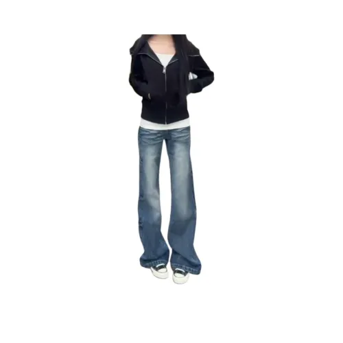 TLONELY1 Синий Женские Джинсы