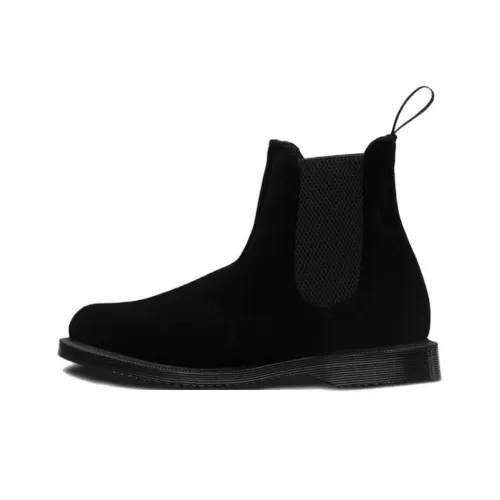Dr.Martens FLORA Velvet Short Chelsea Women's Black