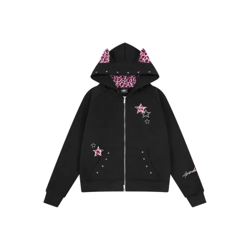 404MOB GANG Черный Женский Свитшот