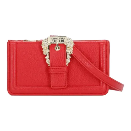 VERSACE JEANS COUTURE Кожа Сумка через плечо Женская Красная