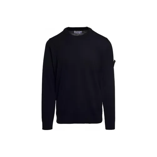 STONE ISLAND Свитер Мужской Синий