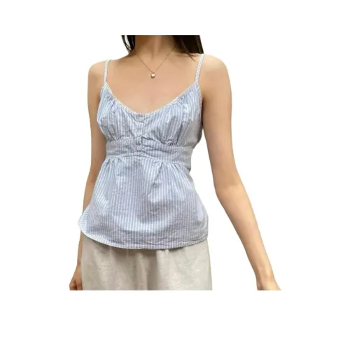 RDRE Синие Белые Полосатые Женские Топы