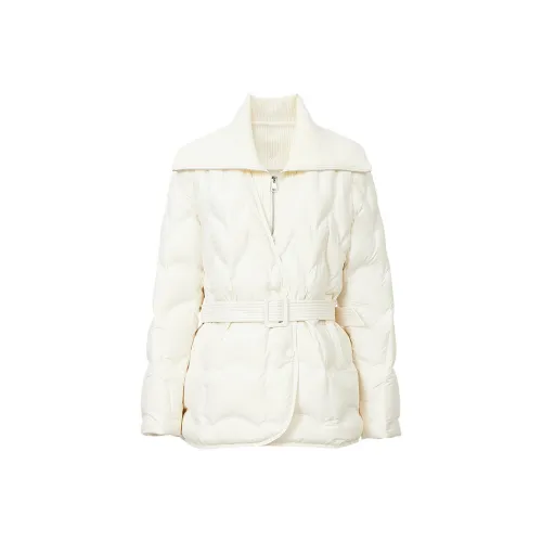 Hopeshow Экрю 004 Женские Пуховики