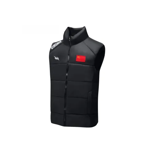 Dynamic Power Черный Вышитый Унисекс Жилеты