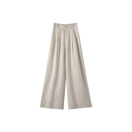 Late White Повседневные брюки Женские