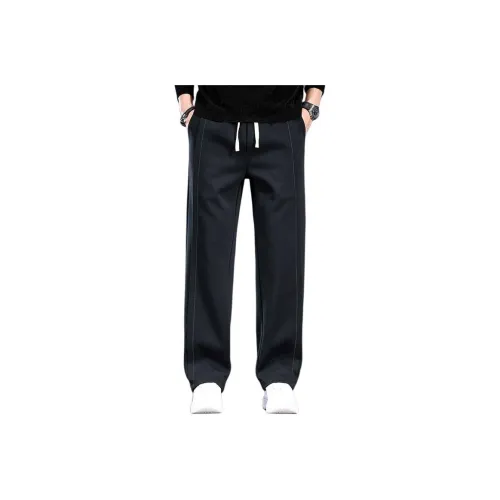 BONAS Мужские Повседневные Брюки Черные