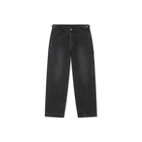 BONELESS Cut Carbon Black Unisex Jeans