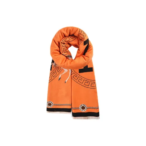 FUO Полиэстер Трикотаж Шарфы Унисекс