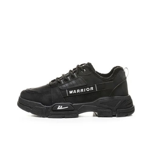 Warrior Slip-Resistant Низкий Топ Повседневная Обувь Мужская Черная