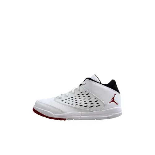 Jordan Flight Происхождение 4 MID Топ Детские Баскетбольные Кроссовки Белый Унисекс