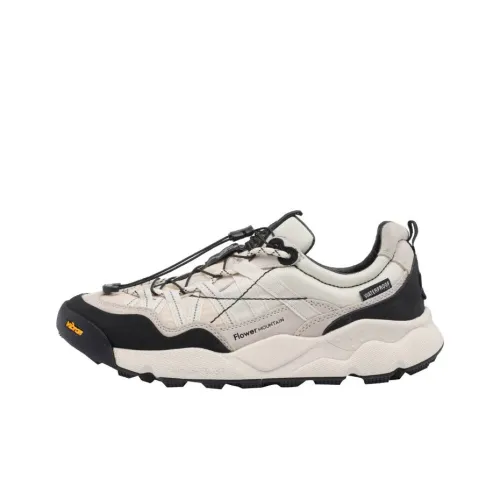 FLOWER MOUNTAIN Низкий топ Повседневная обувь Мужская Белый Черный