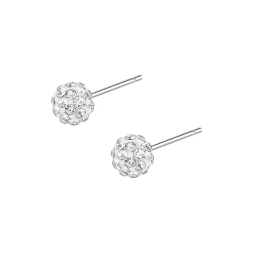 MCK Серьги-гвоздики из серебра 925 пробы унисекс