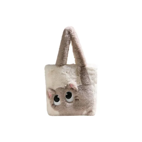 Juju Jimmy Плюшевый Сумка через плечо Стандартная Женская Белая