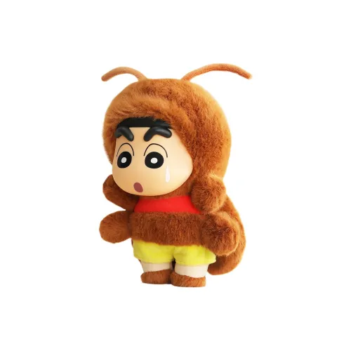 52TOYS Карандаш SHIN Chan Your Strong Плюшевые брелки Прозрачный слепой бокс на карточке