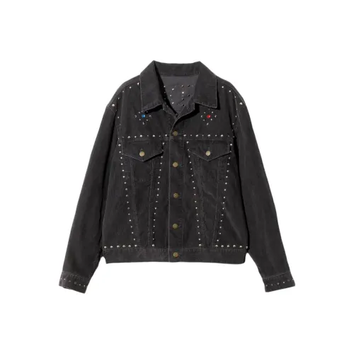 Needles FW25 Studded Jean Куртка 14W Вельвет Куртка Унисекс